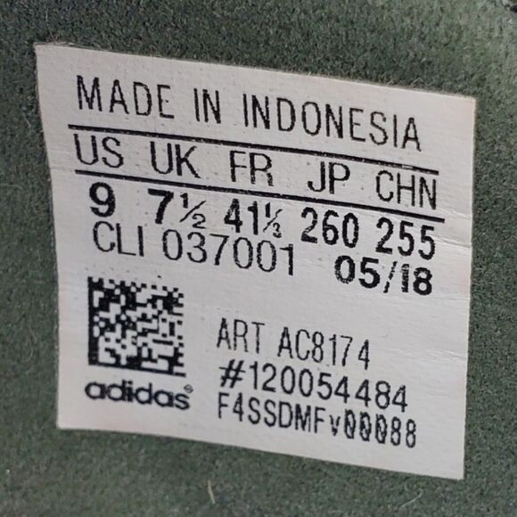 ADIDAS Shoes RUN LUX CLIMA Womens Size 9 Green White Running Sneaker AC8174 - Picture 12 of 12